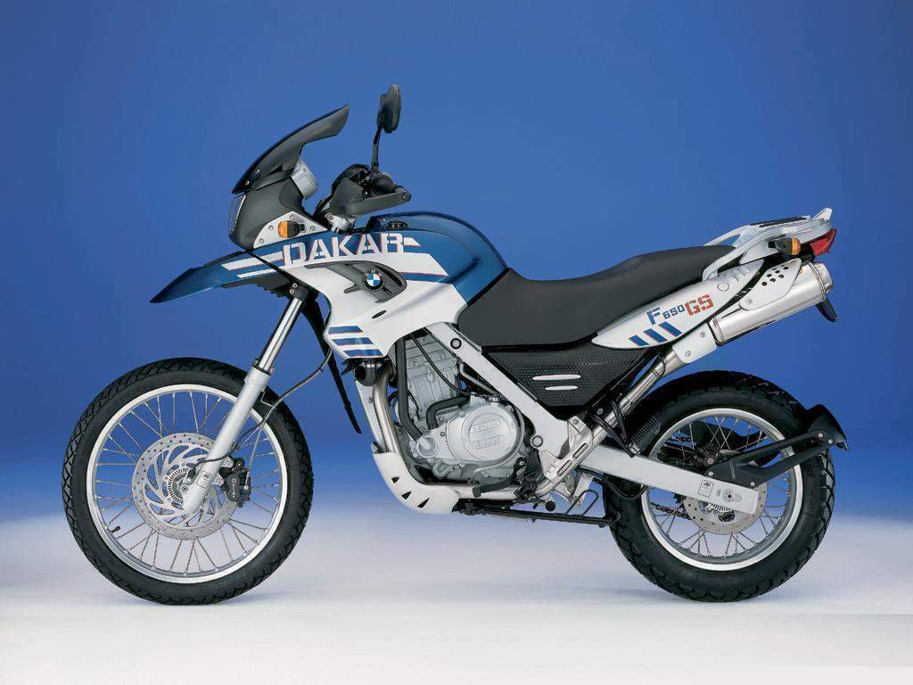 Bmw f650gs dakar model history