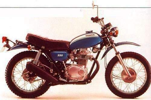 1984 Honda sl350 dirt bike pictures #7