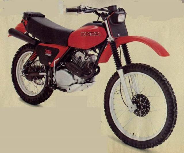 1980 Honda xr250 specs #1