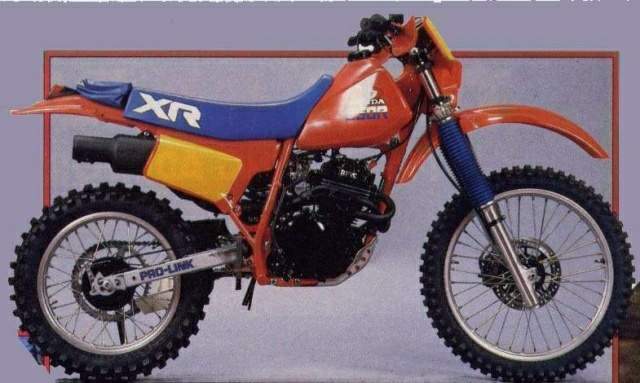 1984 Honda xr250 #2