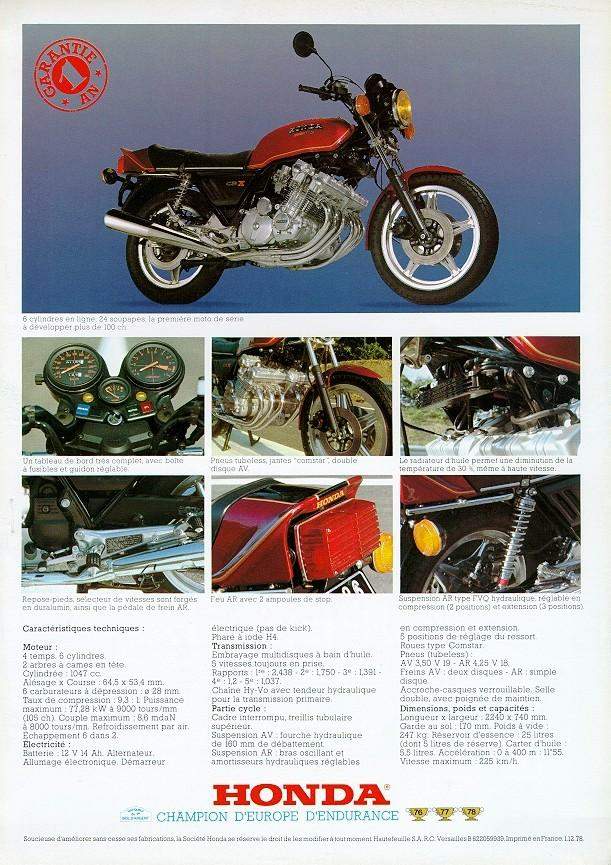 HONDA CBX 1000 (1978-1980)