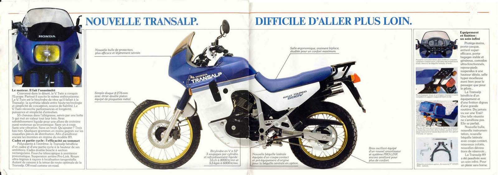 Benzin - Honda Transalp XL600V - 1991