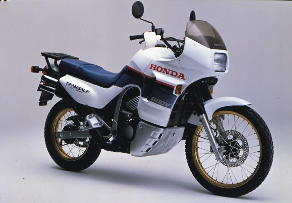 HONDA 600 V TRANSALP 1987 - FICHE MOTO CARACTERISTIQUES 600V
