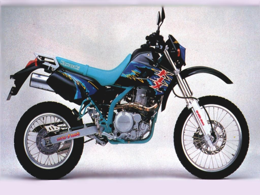 KAWASAKI KLX 650 C KLX650 C 1993 - FICHES MOTO COLLECITON