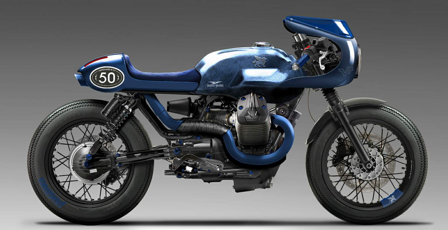 custom moto guzzi v7 classic