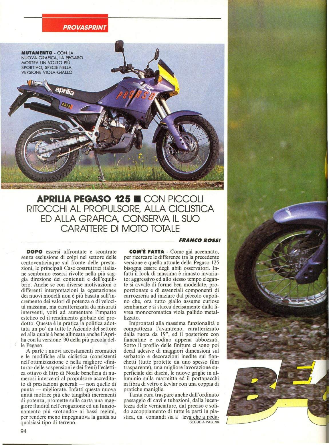 1989 Aprilia 125 Pegaso